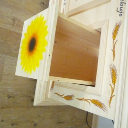 skrinja skrit predal