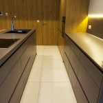 futuristični pult v kuhinji